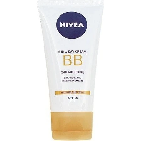 NIVEA Осветляющий увлажняющий BB-крем 5в1 1×50 мл, темный BB-крем: цены и характеристики