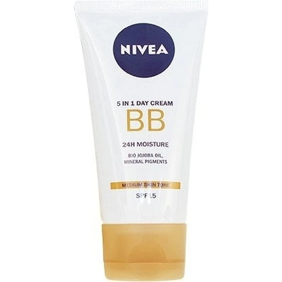 NIVEA Осветляющий увлажняющий BB-крем 5в1 1×50 мл, темный BB-крем: цены и характеристики
