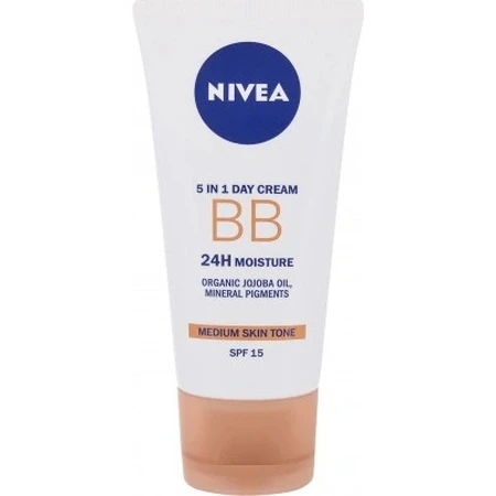 NIVEA Осветляющий увлажняющий BB-крем 5в1 1×50 мл, темный BB-крем: цены и характеристики