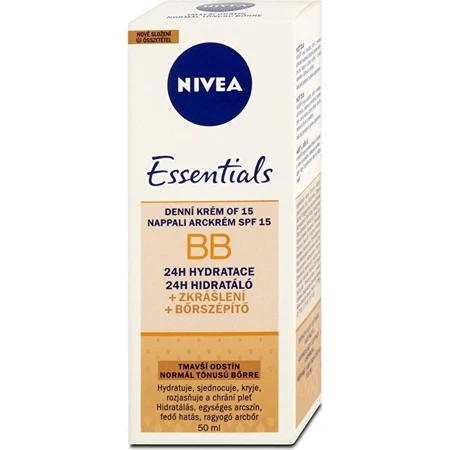 NIVEA Осветляющий увлажняющий BB-крем 5в1 1×50 мл, темный BB-крем: цены и характеристики