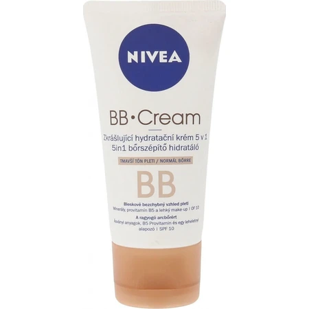 NIVEA Осветляющий увлажняющий BB-крем 5в1 1×50 мл, темный BB-крем: цены и характеристики