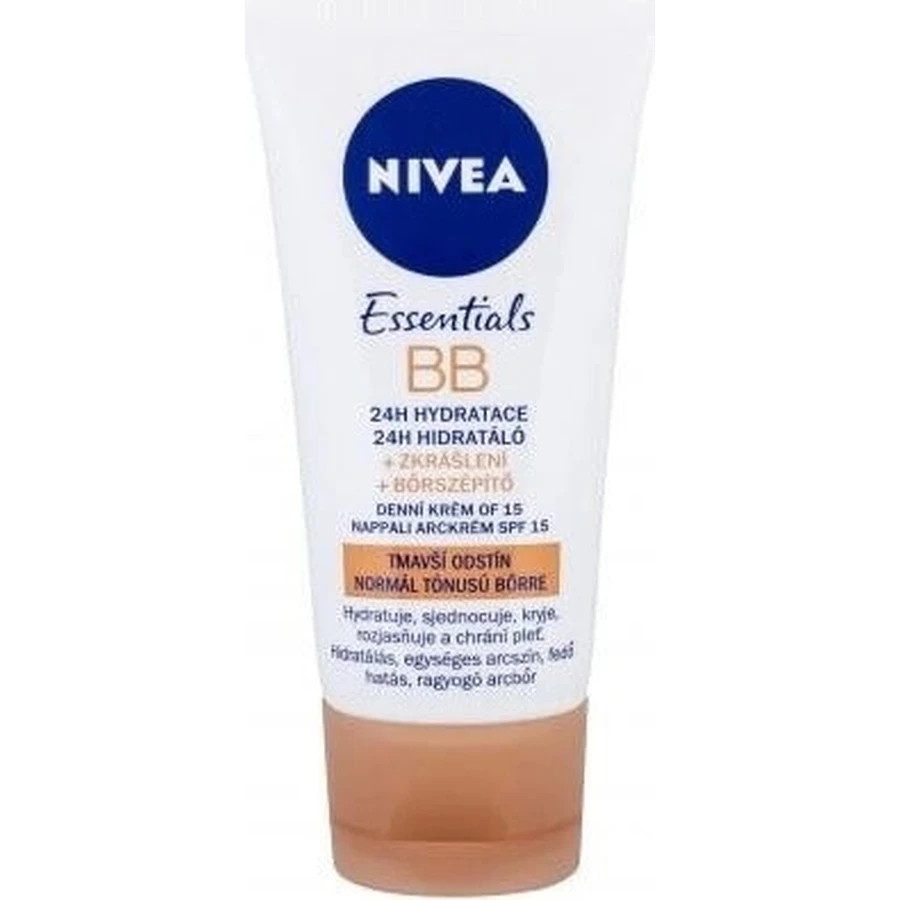 NIVEA Осветляющий увлажняющий BB-крем 5в1 1×50 мл, темный BB-крем: цены и характеристики