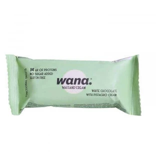 Батончик с белым шоколадом и фисташками, 43 г, Wana