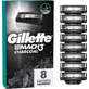Змінні бритвені головки Gillette Mach3 Charcoal для чоловіків 8 шт.