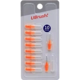 UBrush! - міжзубна щітка - 0,8 мм помаранчева 1×10 шт, міжзубні щітки