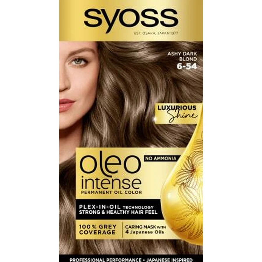 Syoss Oleo Інтенсивна перманентна фарба 6-54 Темний блонд, 1 шт.: ціни та характеристики