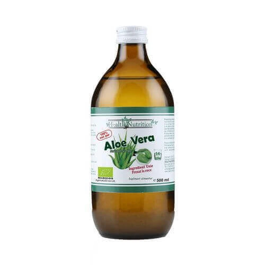 Органический сок алоэ вера, 500 мл, Health Nutrition: цены и характеристики