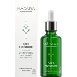 Mádara DEEP MOISTURE, Hbko Hydrated Vitamin Flax Oil 1×50 мл, органическое сертифицированное многоцелевое витаминное масло