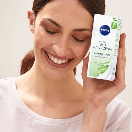 Nivea 24-годинний зволожуючий денний крем для жирної та комбінованої шкіри, 50 мл: ціни та характеристики