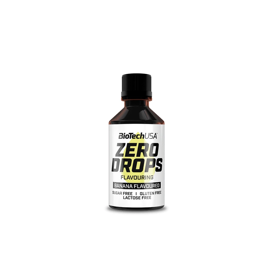 Zero Drops Банан, 50 мл, BioTechUSA: ціни та характеристики