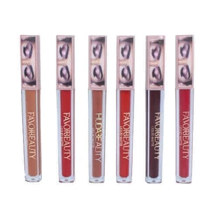 Набор из 6 матовых помад, FavorBeauty, Liquid Matte, 02