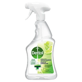 Dettol, Антибактериальный спрей для поверхностей с запахом извести с мит, 500 мл