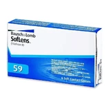 Контактні лінзи SofLens 59, -02.50, 6 штук, Bausch Lomb