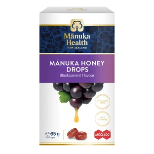 Медовые конфеты с медом Манука MGO 400+ и натуральным вкусом айвы, 65 г, Manuka Health