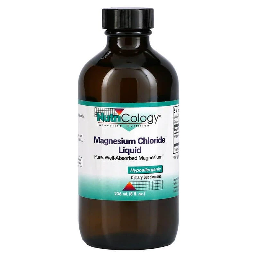 Магний хлорид, Magnesium Chloride, Nutricology, жидкий, 236 мл: цены и характеристики