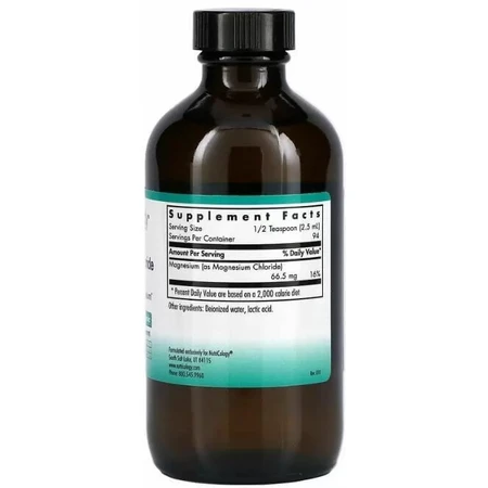 Магний хлорид, Magnesium Chloride, Nutricology, жидкий, 236 мл: цены и характеристики
