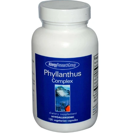 Комплекс для печінки (Phyllanthus Complex), Allergy Research Group, 120 капсули: ціни та характеристики