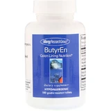 Масляная кислота (бутират кальция и магния), ButyrEn, Allergy Research Group, 100 желудочно-резистентных таблетки