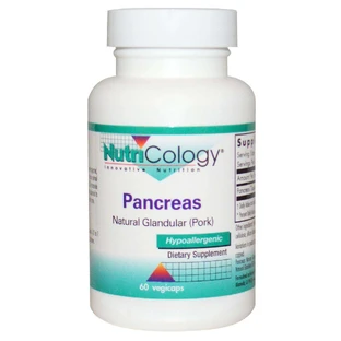 Поджелудочная железа, свиная, Pancreas, Nutricology, 60 капсулы