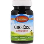 Цинк, Zinc, Carlson Labs, вкус лимона, успокаивающий, 42 леденца: цены и характеристики