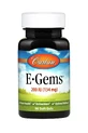 Вітамін Е, E-Gems Natural Vitamin E, Carlson Labs, 200 МО, 90 капсули