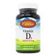 Вітамін D3, Vitamin D3, Carlson Labs, 1000 МО, 100 капсули