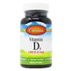 Вітамін D3, Vitamin D3, Carlson Labs, 1000 МО, 100 капсули