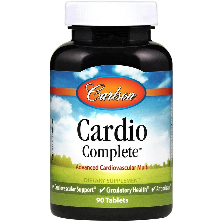 Кардио комплекс, Cardio Complete, Carlson Labs, 90 таблетки: цены и характеристики