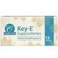 Геморой, свічки з вітаміном Е, Key • E Suppositories, Carlson Labs, 12 шт.
