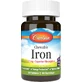 Железо Carlson Labs Chewable Iron 27 мг, вкус винограда, 30 жевательных таблеток