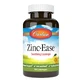 Цинк, Zinc Ease, Carlson Labs, смак лимона, заспокійливий, 84 льодяника