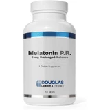 Мелатонін, пролонговане вивільнення, Prolonged-Release Melatonin, Douglas Laboratories, підтримка сну, 3 мг, 180 таблетки