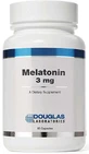 Мелатонин, Melatonin, Douglas Laboratories, для цикла сон/пробуждение, 3 мг, 60 капсул