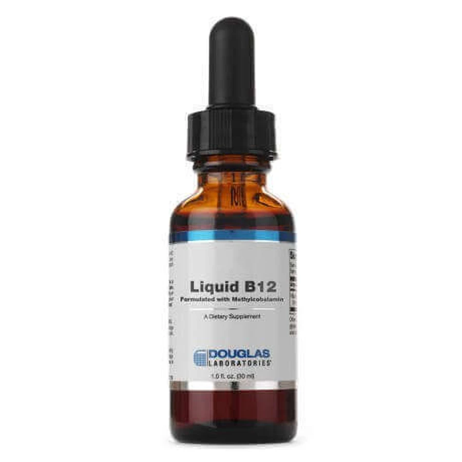 Вітамін В12 з Метилкобаламін, Vitamin B12, Douglas Laboratories, рідкий, 30 мл: ціни та характеристики