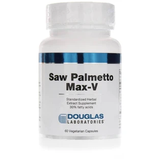 Со пальметто, Saw Palmetto Max-V, Douglas Laboratories, підтримка простати, 60 вегетаріанських капсул