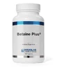 Бетаїн, підтримка травлення, Betaine Plus, Douglas Laboratories, з пепсином, 100 капсул
