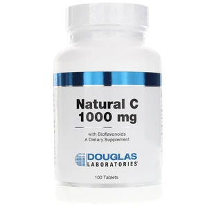Вітамін C, Natural Vitamin C, Douglas Laboratories, натуральний, 1000 мг, 100 таблеток