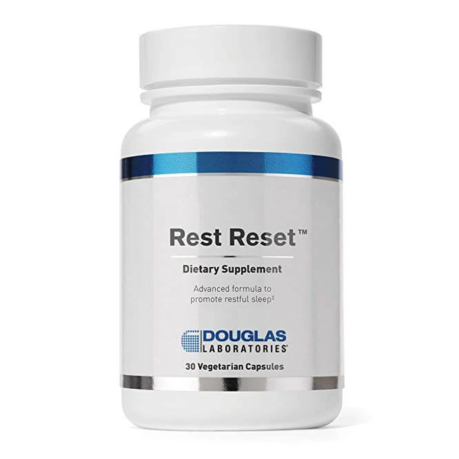 Поддержка сна, Rest Reset, Douglas Laboratories, 30 капсул: цены и характеристики