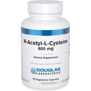 N-ацетил-L-цистеин, N-Acetyl-L-Cysteine, Douglas Laboratories, 600 мг, 90 капсул