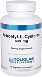 N-ацетил-L-цистеїн, N-Acetyl-L-Cysteine, Douglas Laboratories, 600 мг, 90 капсул