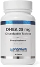 ДГЕА, мікронізований, DHEA, Douglas Laboratories, 25 мг, 60 таблеток