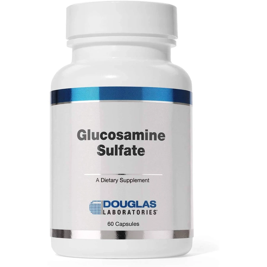 Глюкозамін сульфат, синтез і підтримка сполучної тканини, Glucosamine Sulfate, Douglas Laboratories, 500 мг, 60 капсул: ціни та характеристики