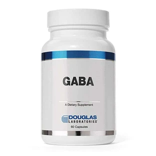 ГАМК (гамма-аминомасляная кислота), Gaba, Douglas Laboratories, 500 мг, 60 капсул