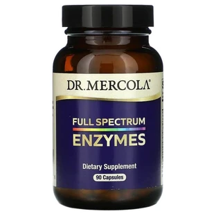 Полный спектр ферментов, Full Spectrum Enzymes, Dr. Mercola, 90 капсул