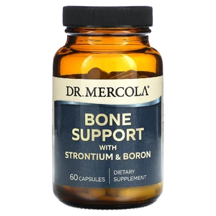 Поддержка костей, стронций и боров, Bone Support with Strontium and Boron, Dr. Mercola, 60 капсул