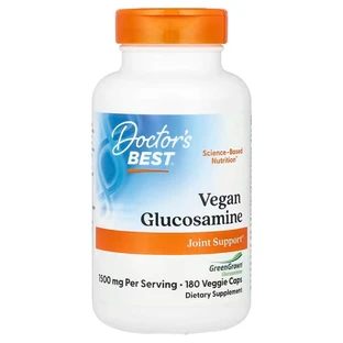 Глюкозамін сульфат, Glucosamine Sulfate, Doctor's Best, 750 мг, 180 капсул