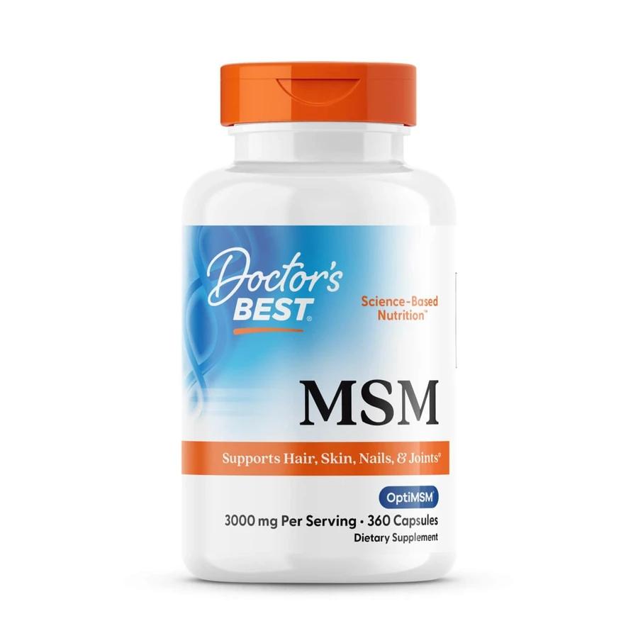 Метилсульфонилметан, МСМ, Best MSM, Doctor's Best, 1000 мг, 360 капсул: цены и характеристики