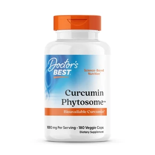 Куркумін, Curcumin Phytosome, Doctor's Best, 500 мг, 180 капсул