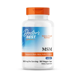 Метилсульфонилметан, Best MSM, Doctor's Best, 180 капсул