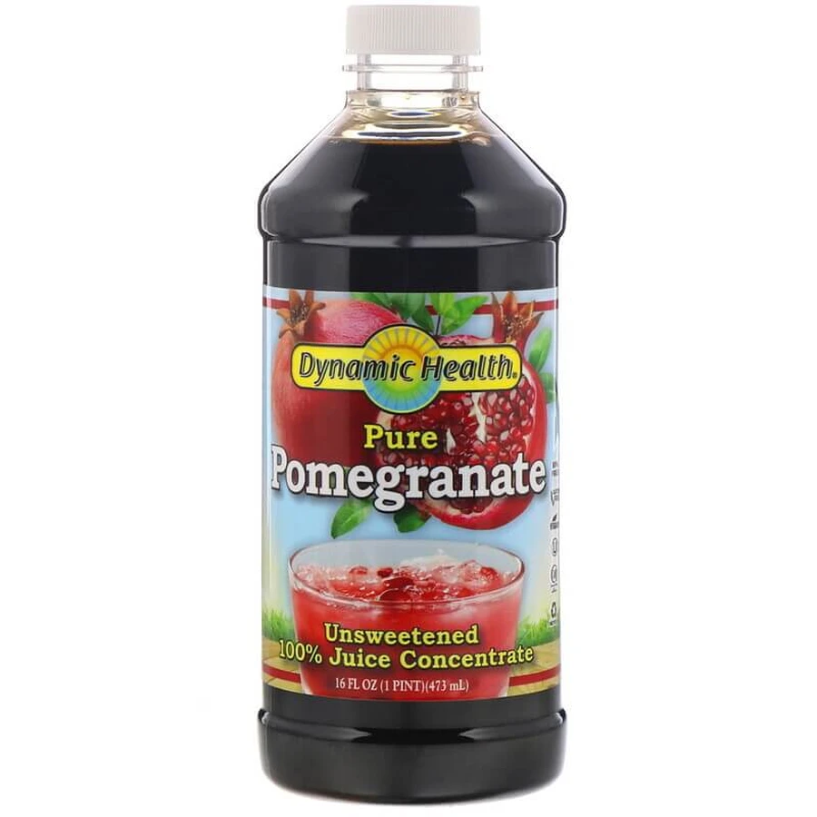 Гранатовый концентрат, Pomegranate Juice, Dynamic Health, жидкий, 473 мл: цены и характеристики